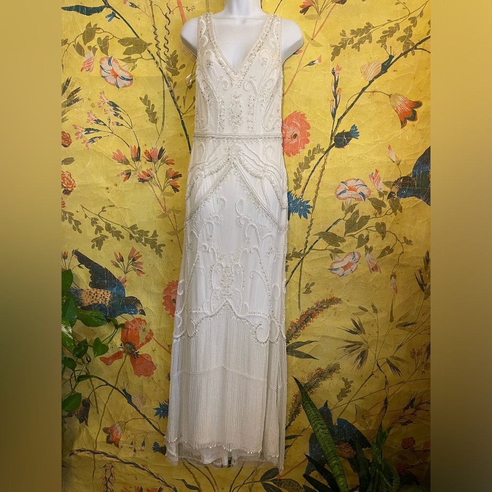 Anthropologie x BHLDN Sorrento Embellished Dress - Picture 8 of 12